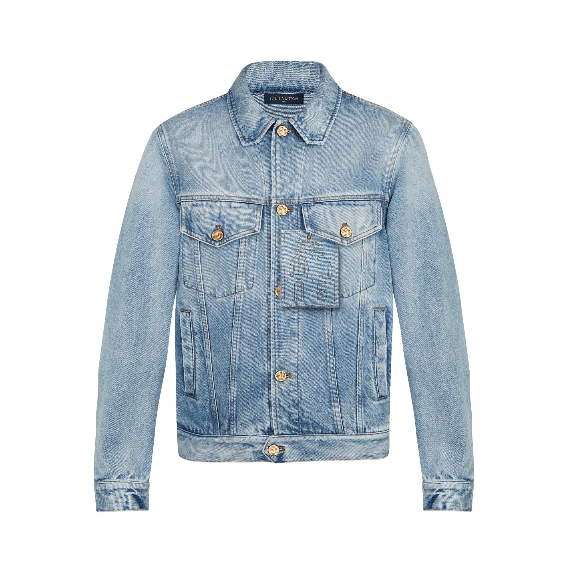 Louis Vuitton Staples Edition DNA DENIM JACKET - 1