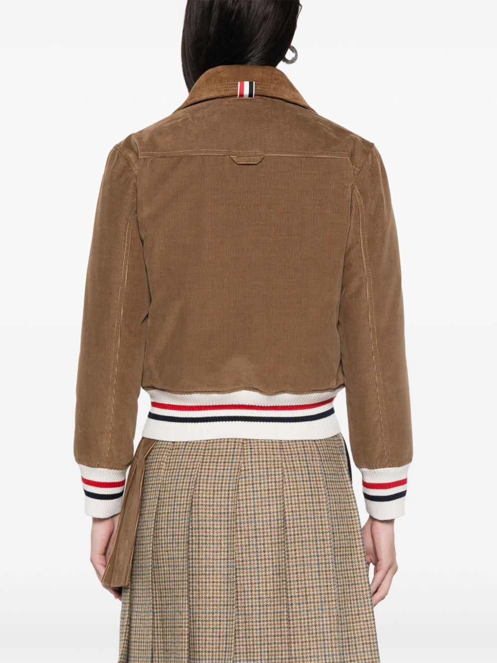 corduroy bomber jacket - 4