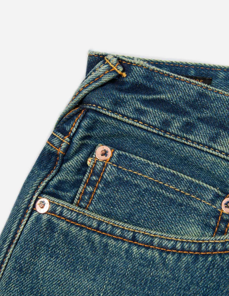 DECONSTRUCTION FABRIC BLOCKING DAICOCK CARROT-FIT DENIM JEANS #2017 7