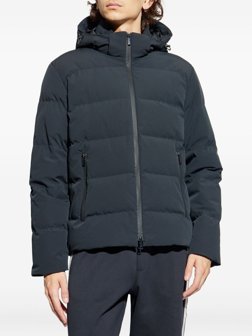 hooded padded jacket - 3