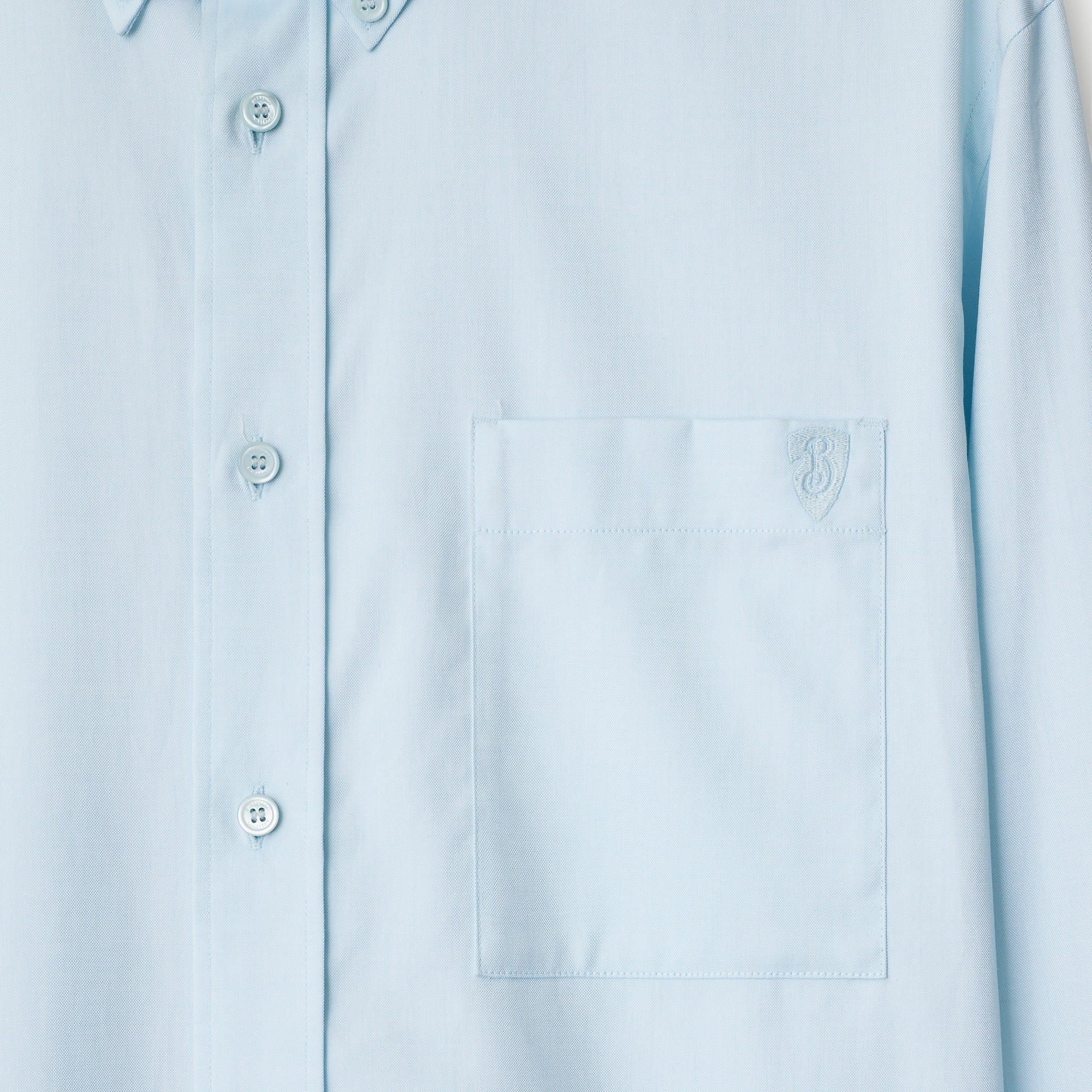 Relaxed Fit Cotton Oxford Shirt - 5
