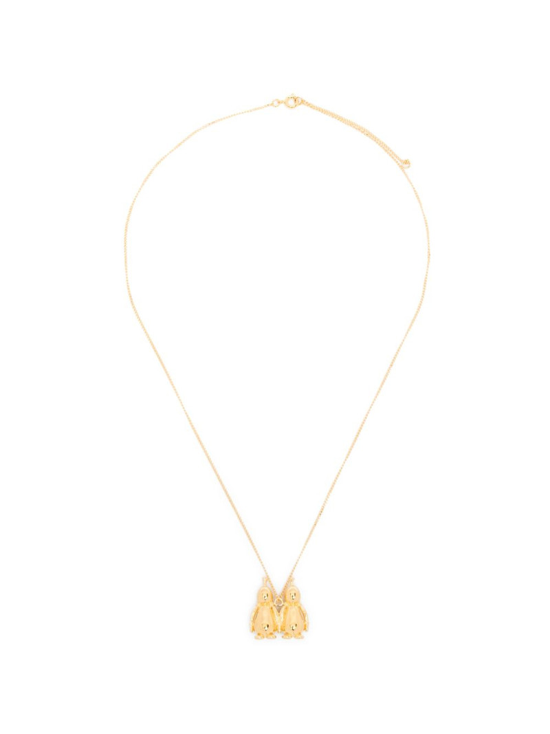 Gemini Zodiac Ballon twins-pendant necklace 1