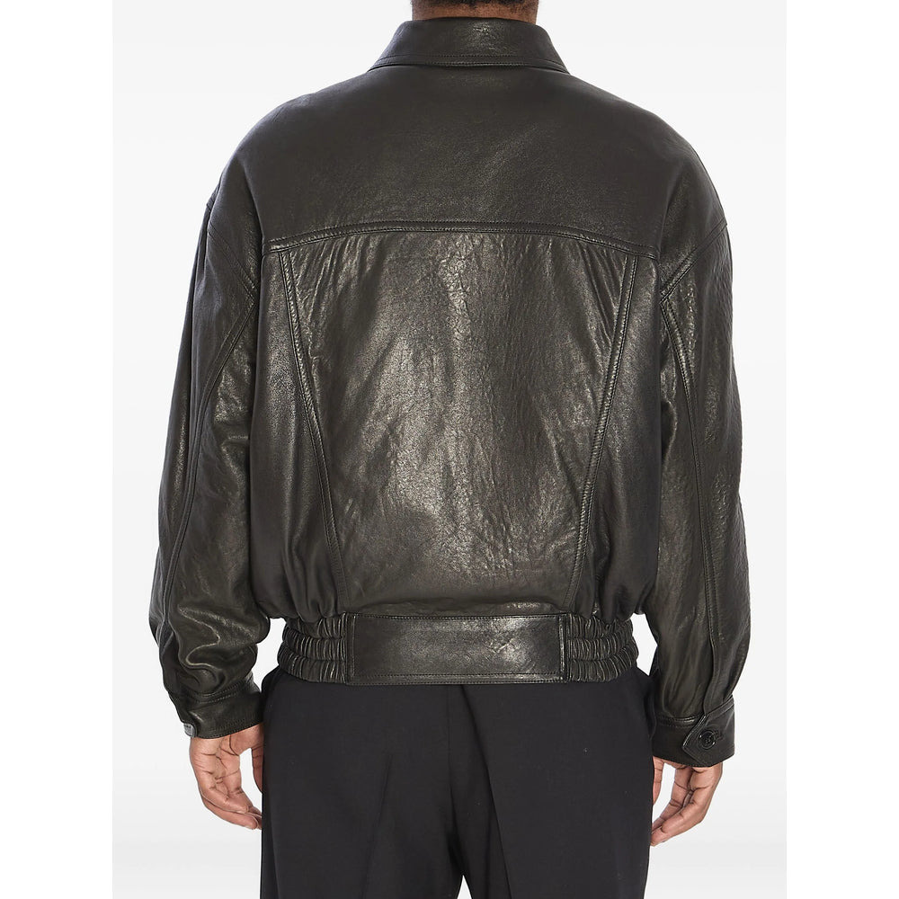 Saint Laurent Black Jackets - Leather Jackets Men - 3