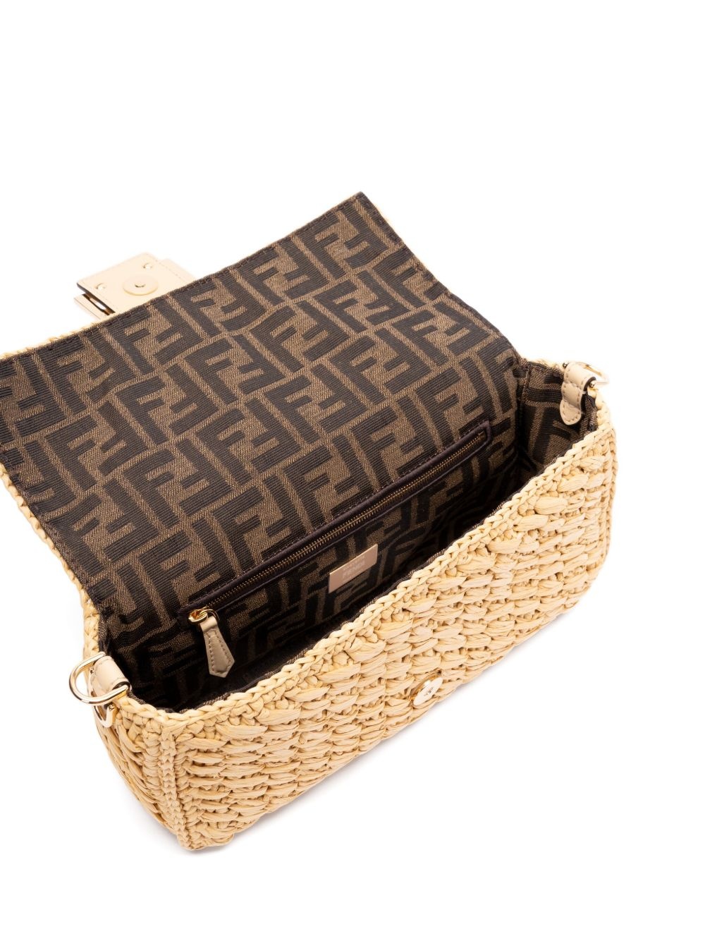 Baguette woven crossbody bag - 5