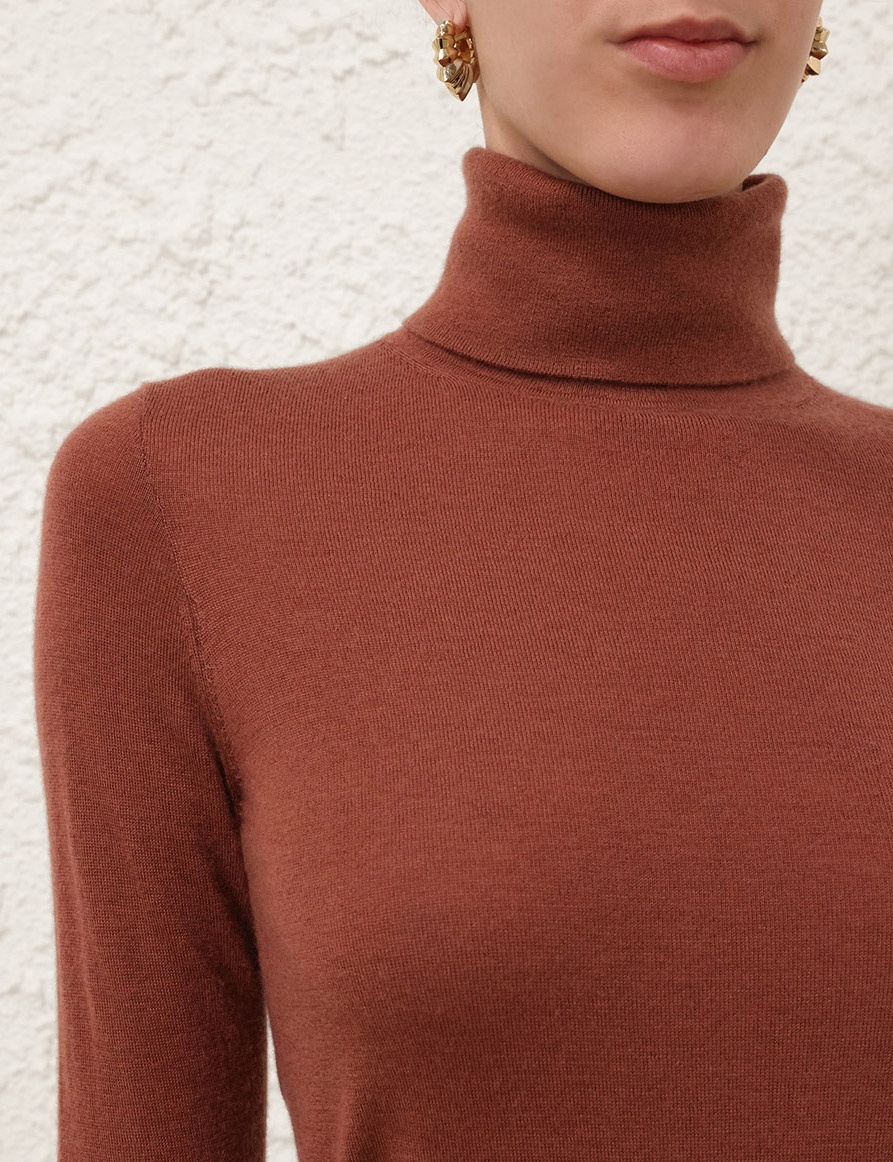 CLASSIC TURTLE NECK SWEATER - 6