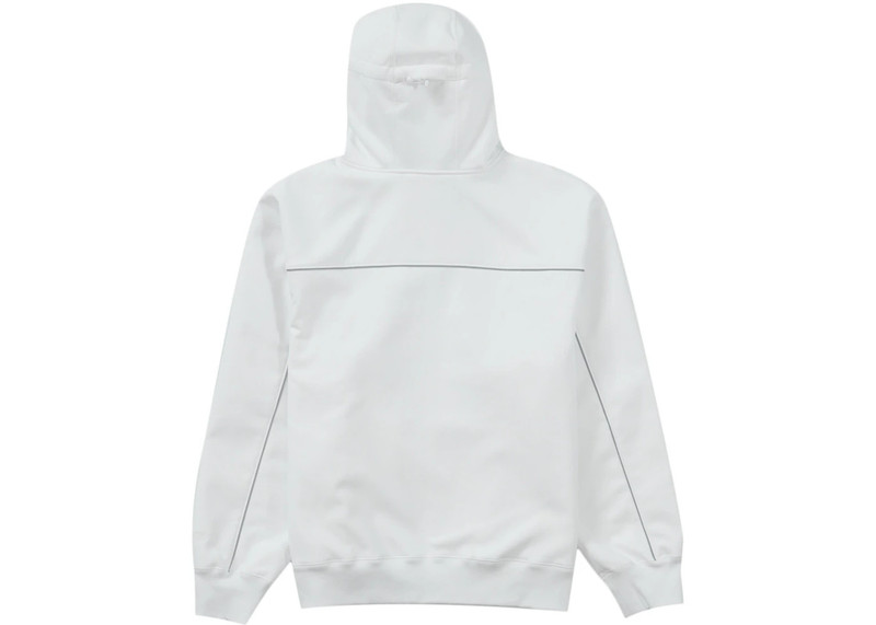 Supreme Supreme WINDSTOPPER Zip Up Hooded Sweatshirt (FW23) White outlook