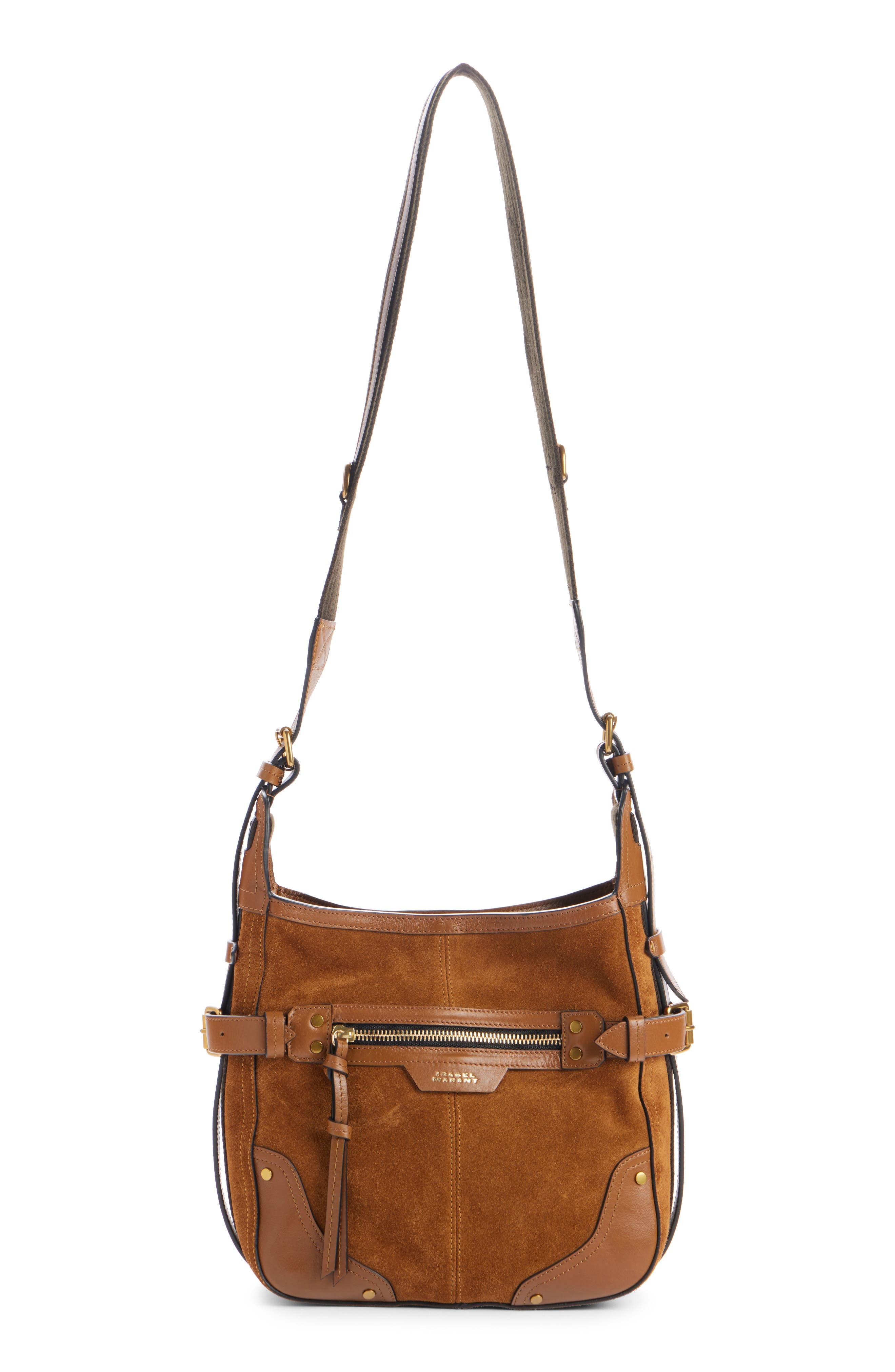 Isabel Marant Small Sierra Suede Hobo Bag in Cognac at Nordstrom - 2