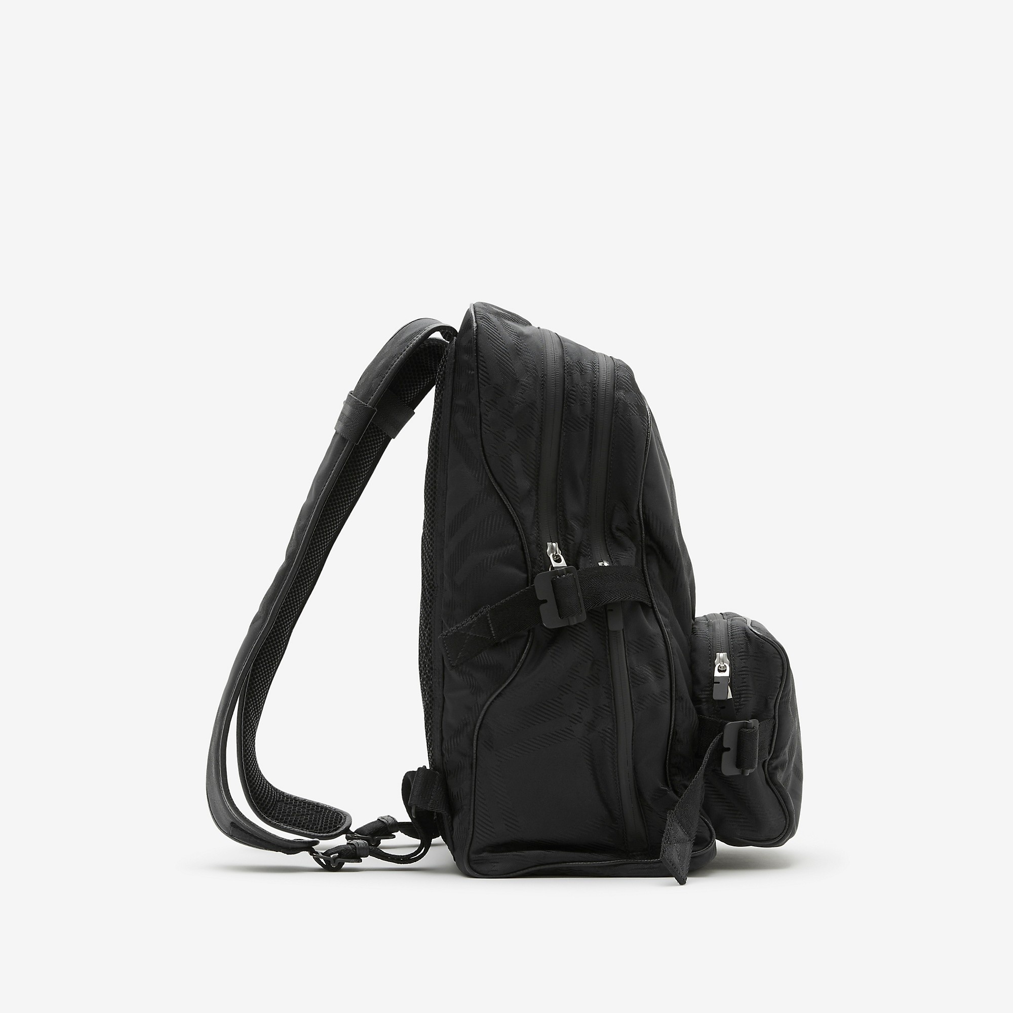 Check Jacquard Backpack - 3