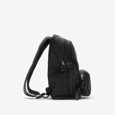 Burberry Check Jacquard Backpack outlook