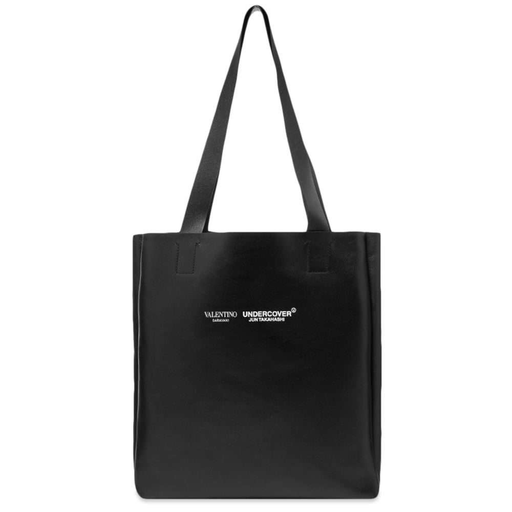 Valentino x Undercover Skull Leather Shopper Tote - 3