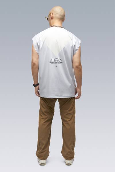 ACRONYM S25-PR-A 100% Cotton Mercerized Sleeveless T-shirt White outlook