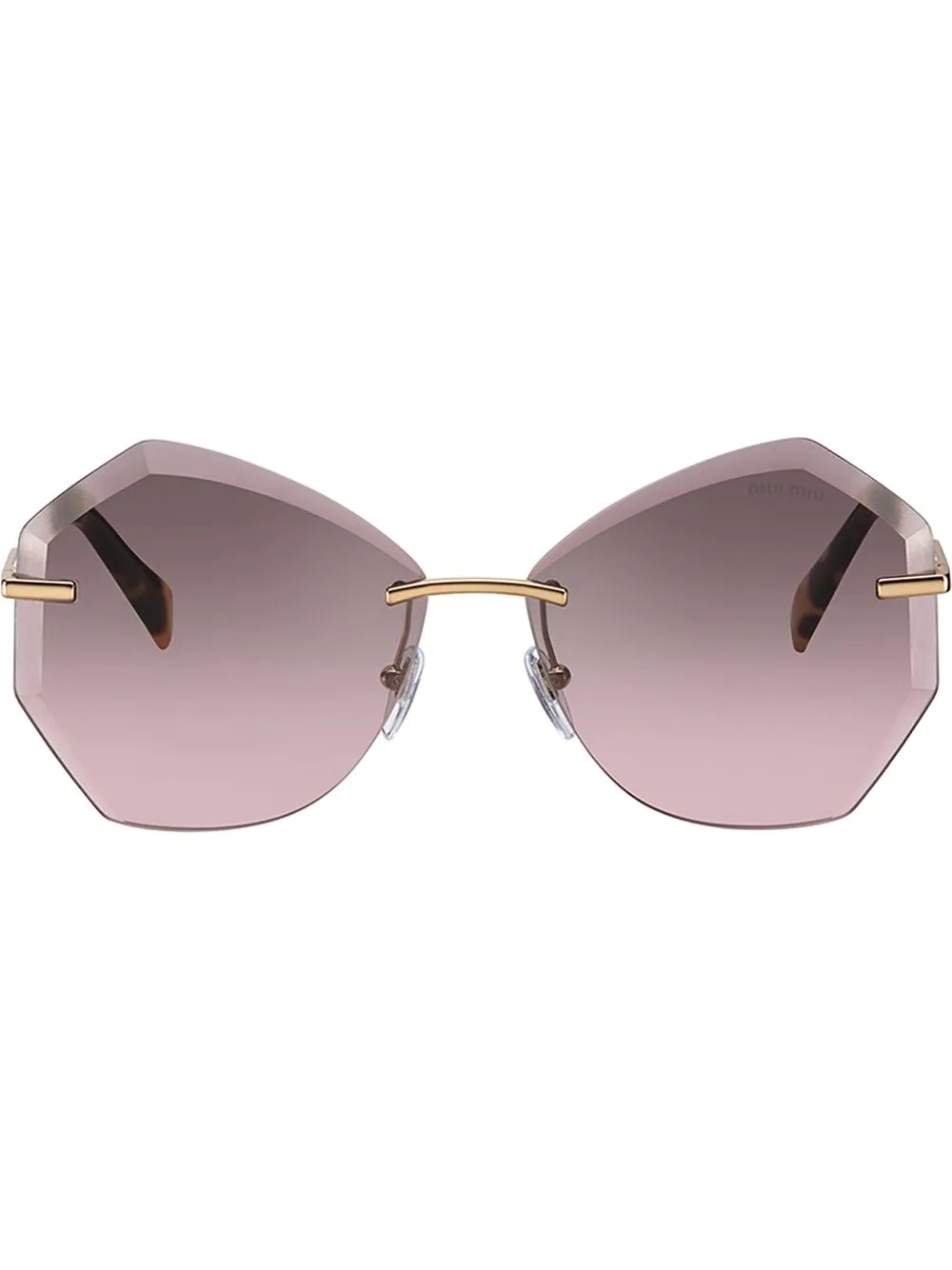 Scenique oversize-frame sunglasses - 1