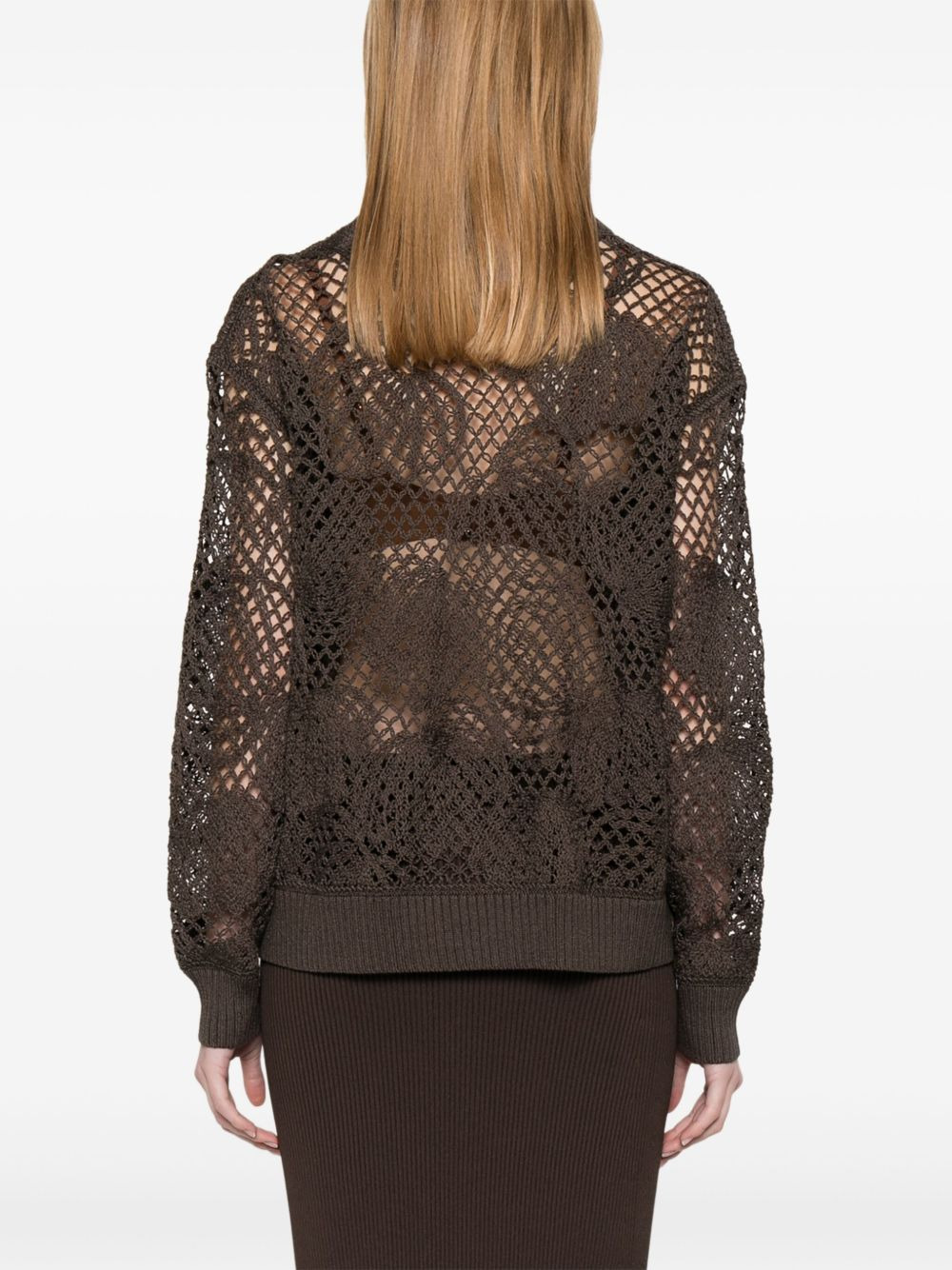 Max Mara Women Embroidered Cotton Top - 4