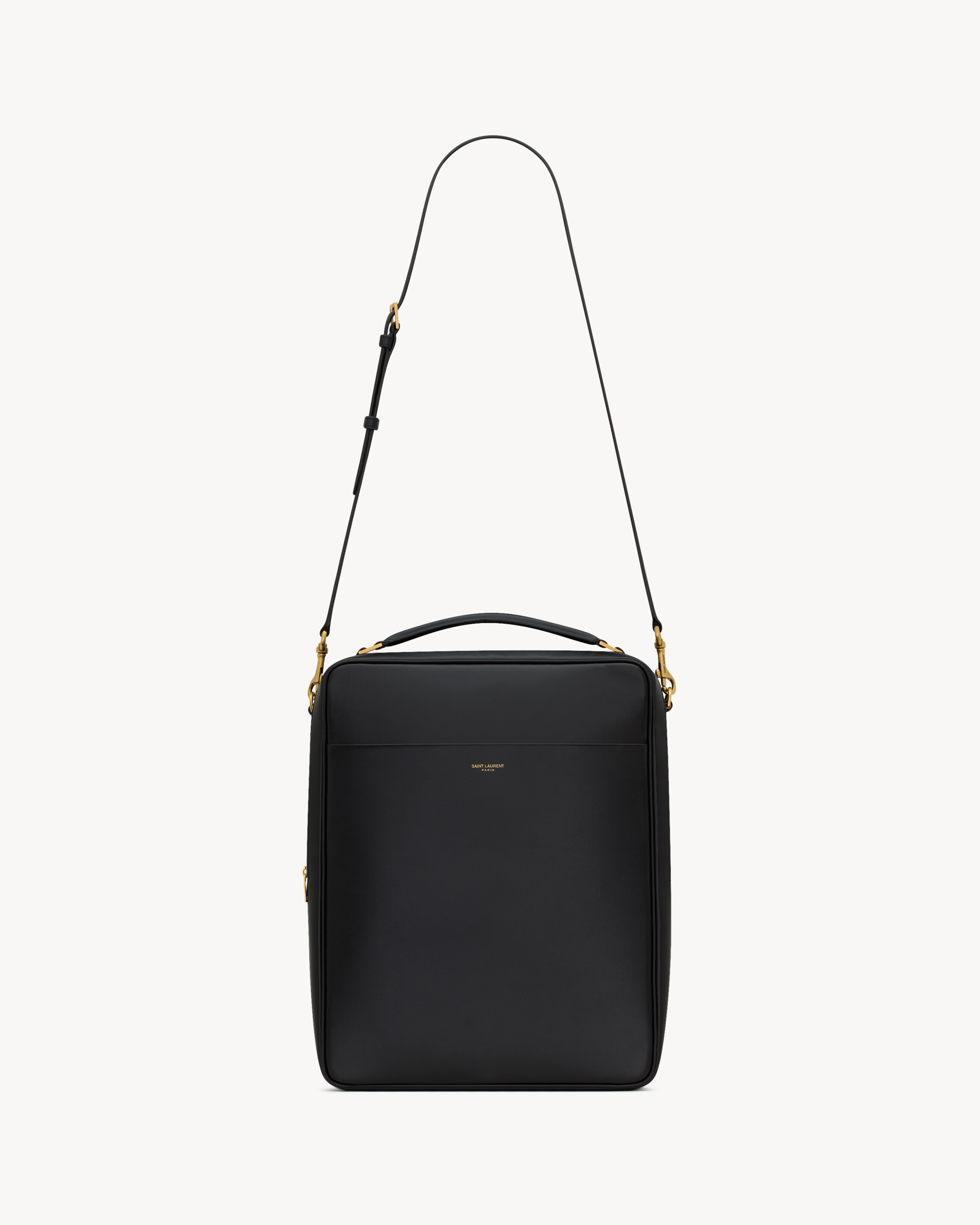 SAINT LAURENT LARGE CASE IN SMOOTH LEATHER - 1