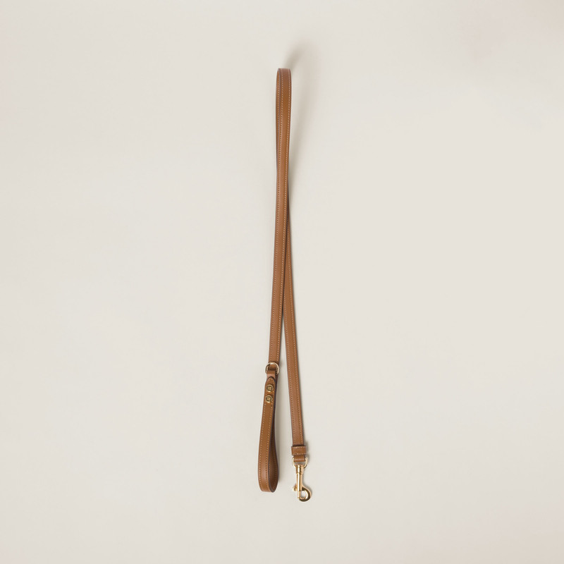 Leather pet leash 1