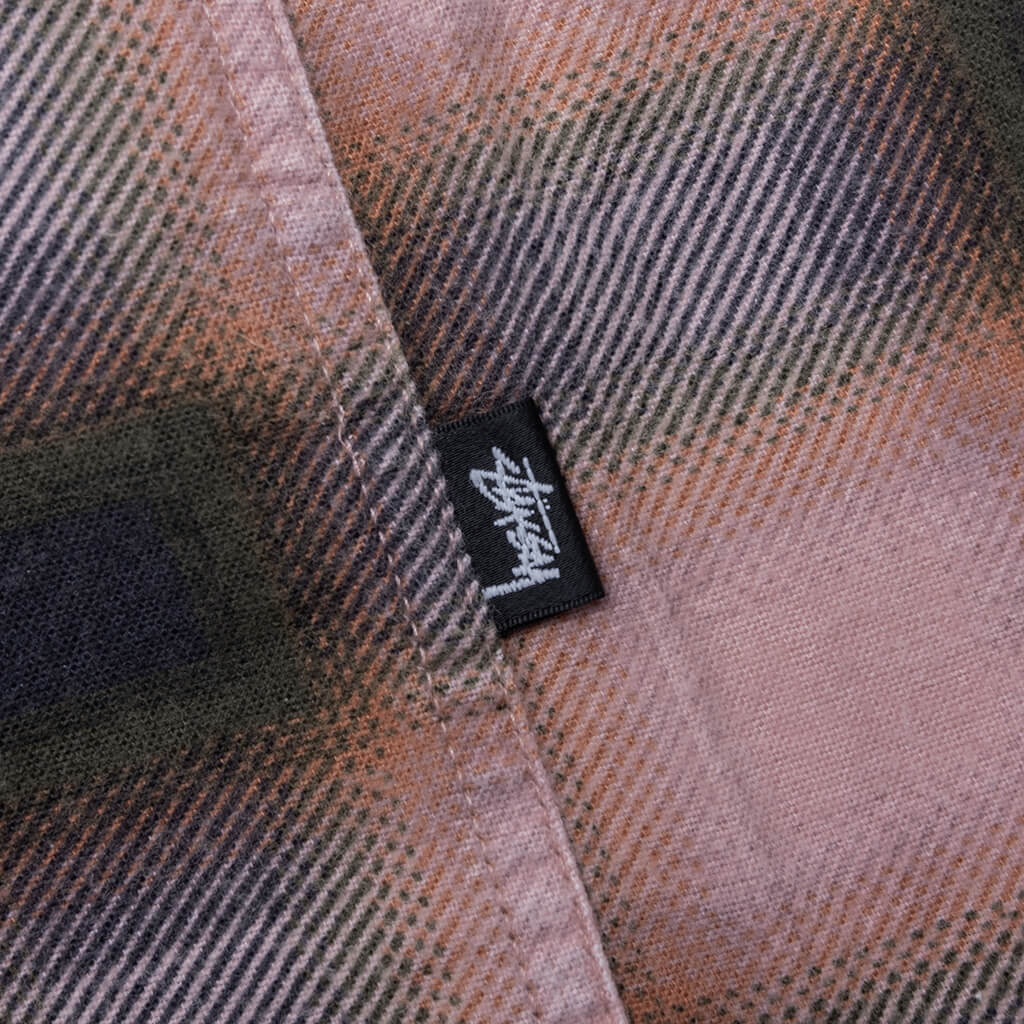 JUNE PLAID SHIRT - ROSE - 4