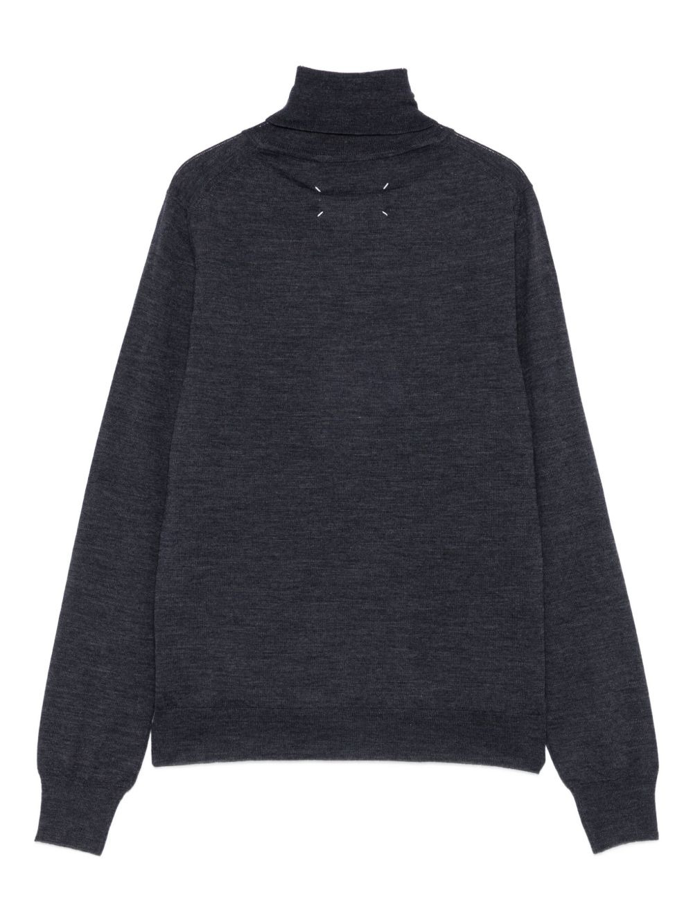 turtleneck wool sweater - 2
