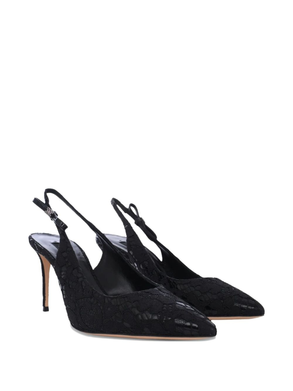 Chanel Liber Tiff lace slingback pumps - 2