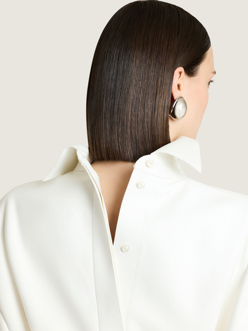 BACK-TO-FRONT SHIRT IN NAPPA LEATHER 7