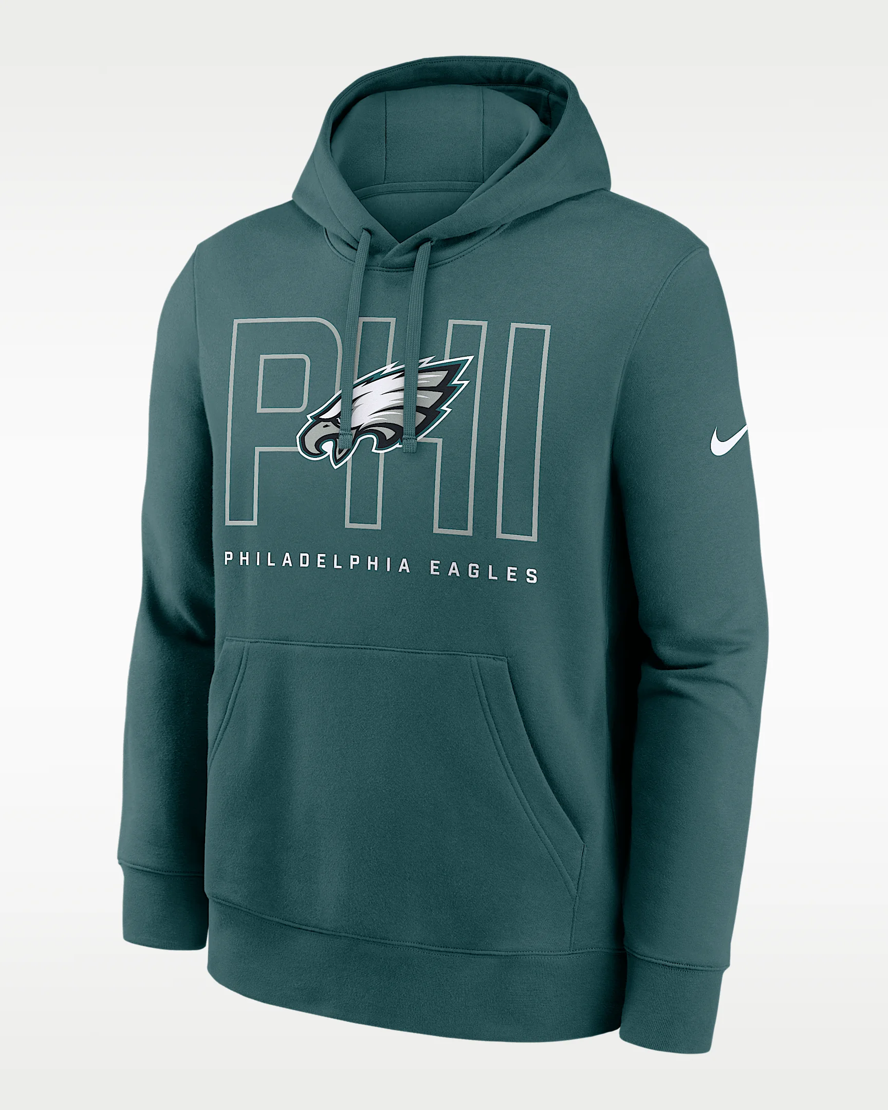 Philadelphia Eagles Busted Play Club Men's Nike NFL Pullover Hoodie - 1