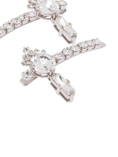 Miu Miu crystal-embellished hair clip set outlook