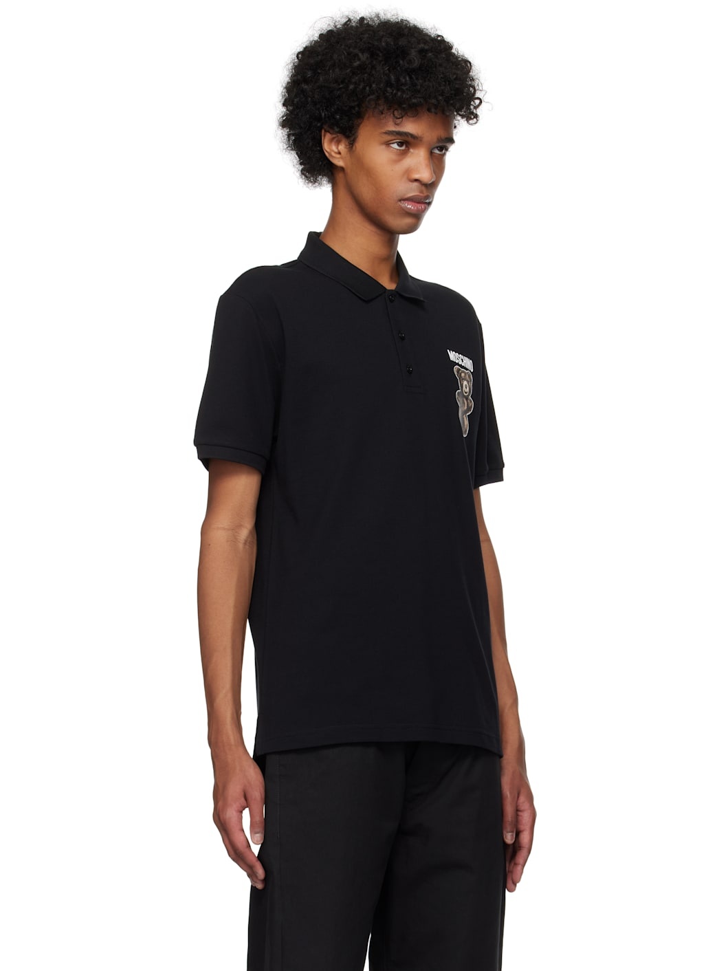 Black Teddy Bear Polo - 2
