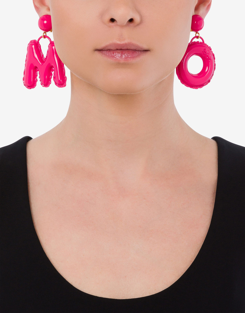 INFLATABLE LETTERS EARRINGS 4
