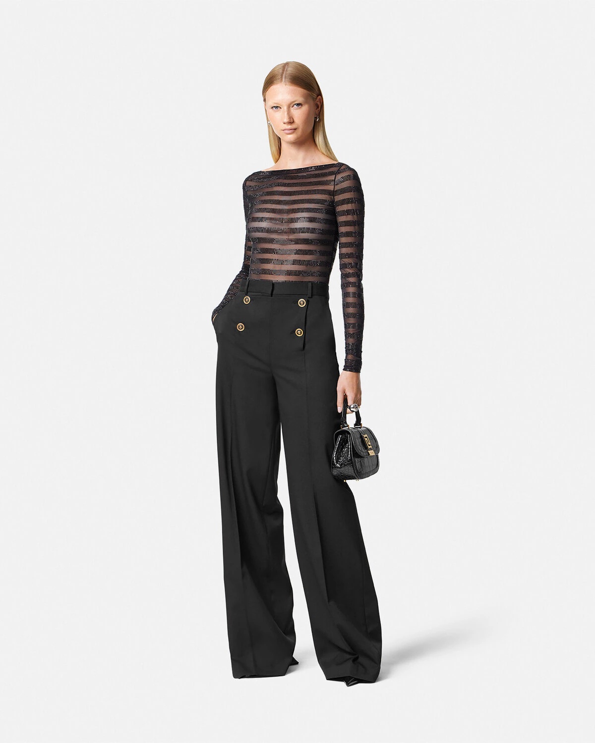 Marine Wide Leg Pants - 2