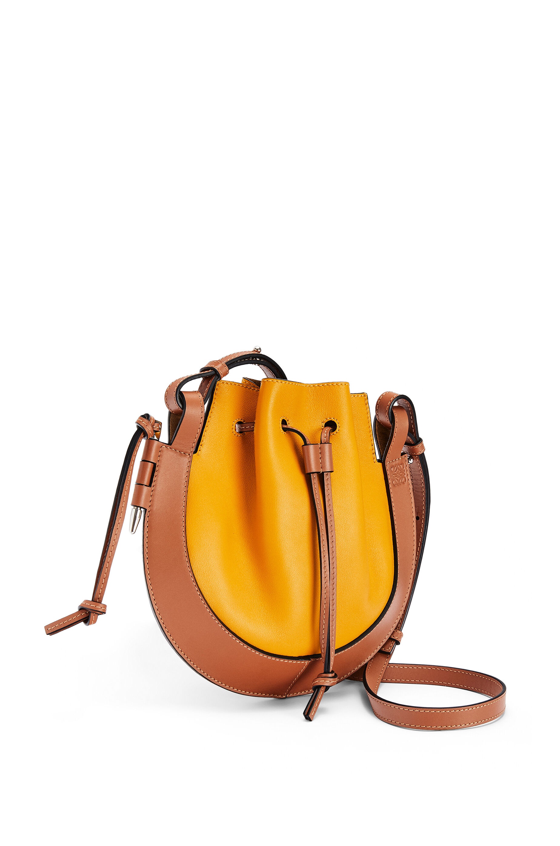 Small Horseshoe bag in nappa and calfskin - 2