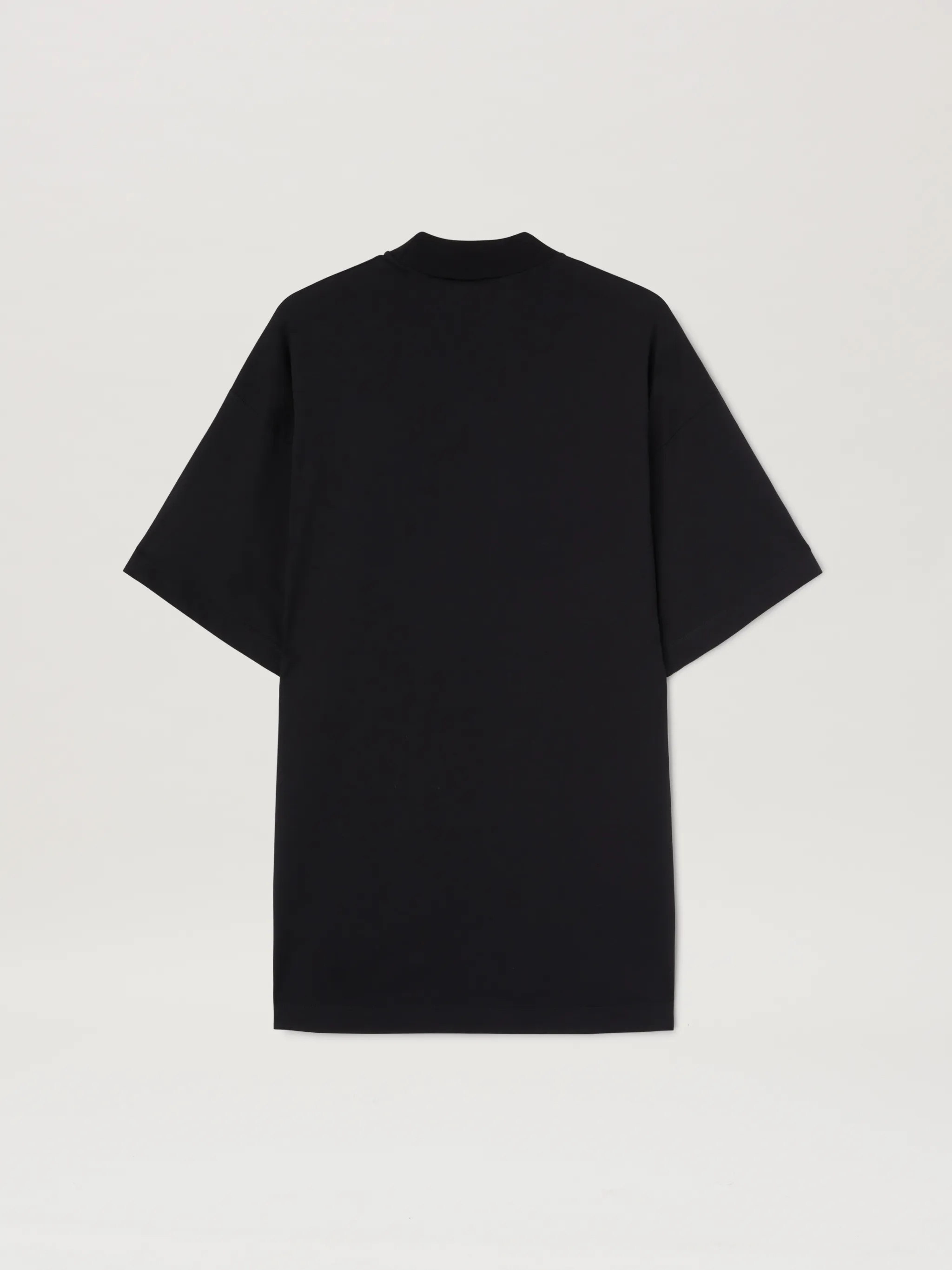 Logo T-Shirt Dress Black - 2