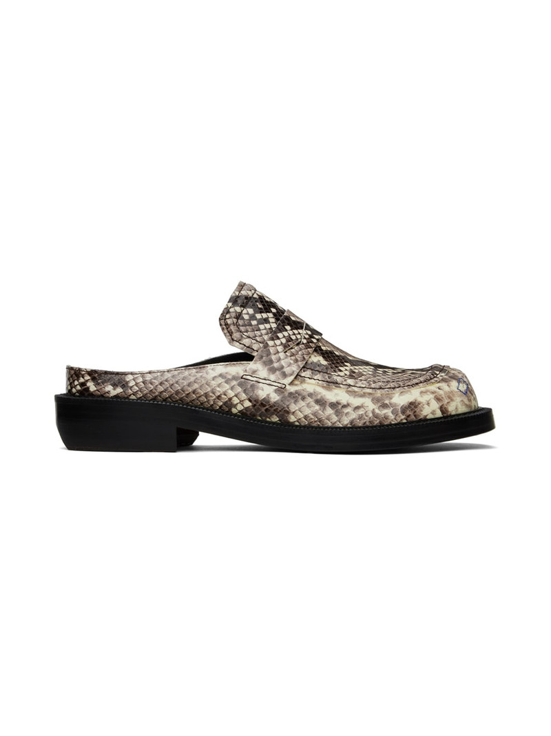 Brown Curve MU02 Slip-On Loafers 1