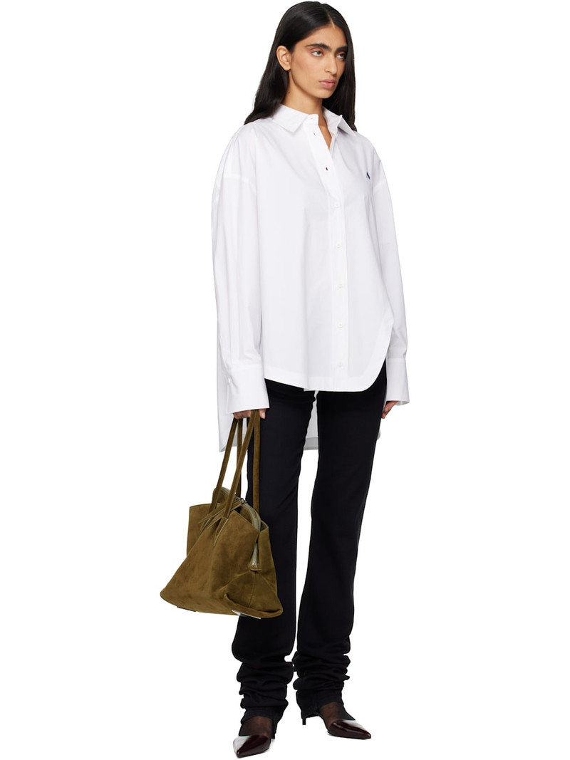 THE ATTICO Black Washed Stretch Jeans outlook