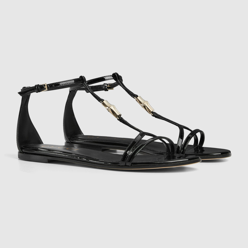 Women's thong sandal with Bamboo 2