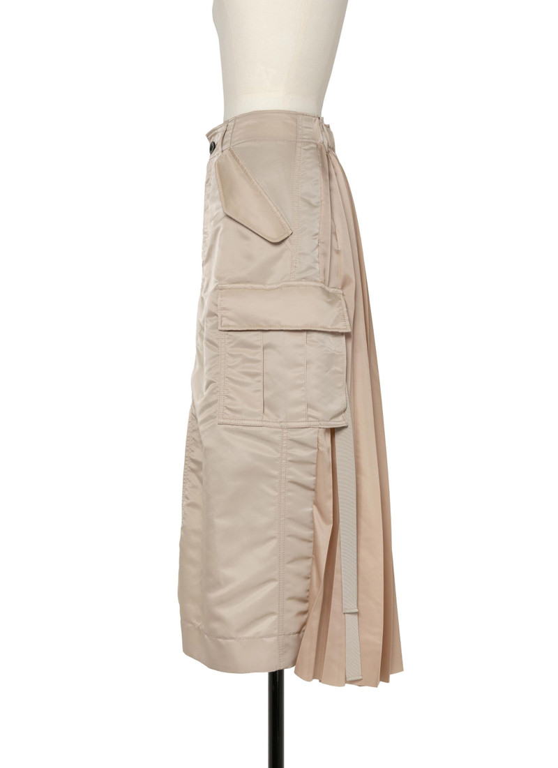 sacai Nylon Twill Skirt outlook