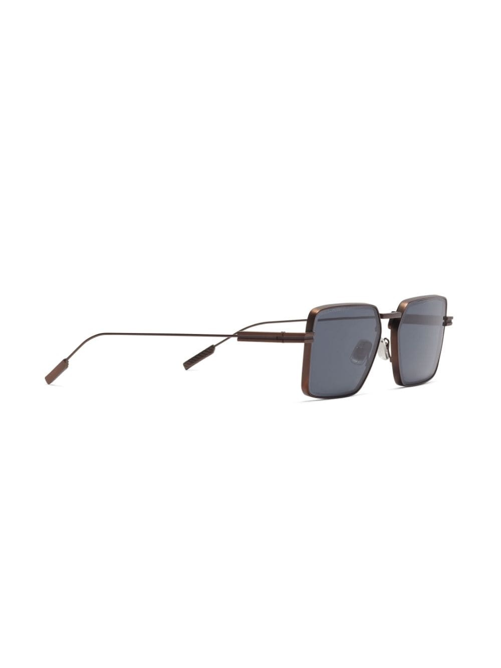 square-frame tinted sunglasses - 2