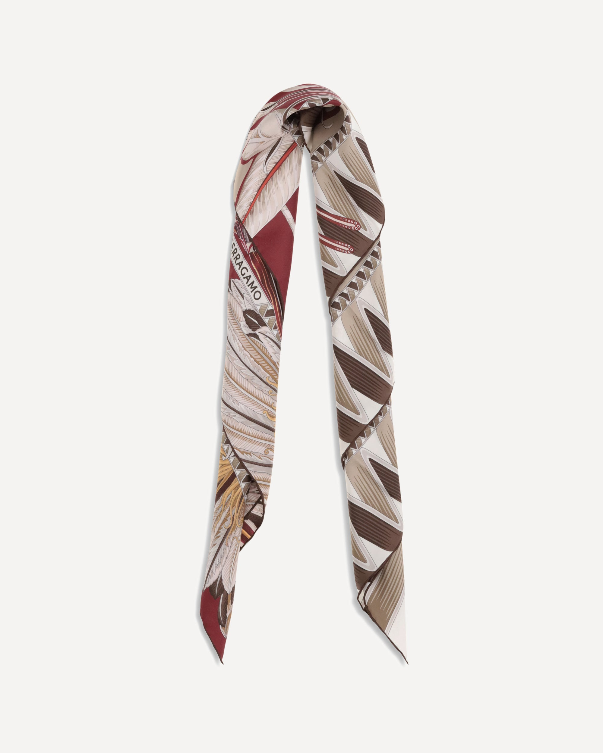 Giada print silk Scarf - 2