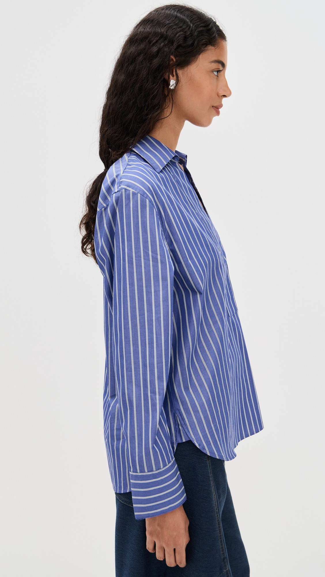 Relaxed Popover Long Sleeve Top - 3