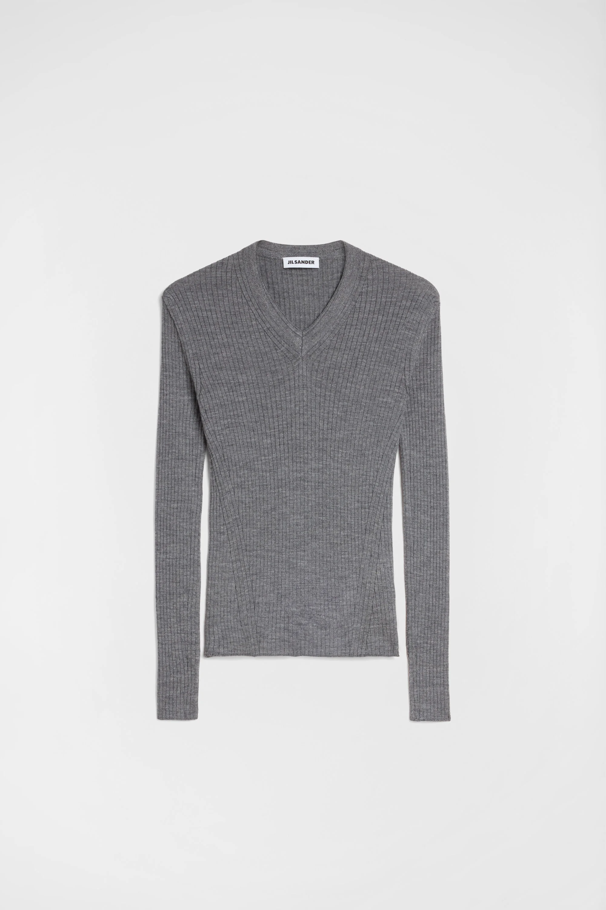 Lightweight Wool Blend Sweater - 1