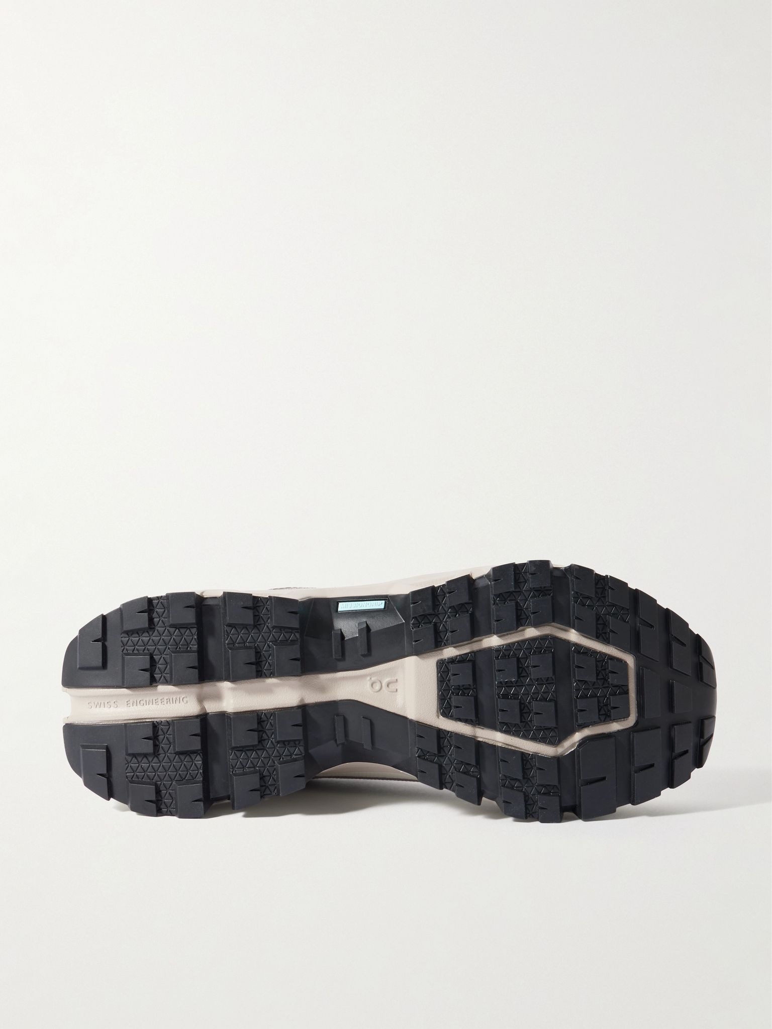 Cloudrock Rubber-Trimmed Mesh Trail Sneakers Taupe - 3