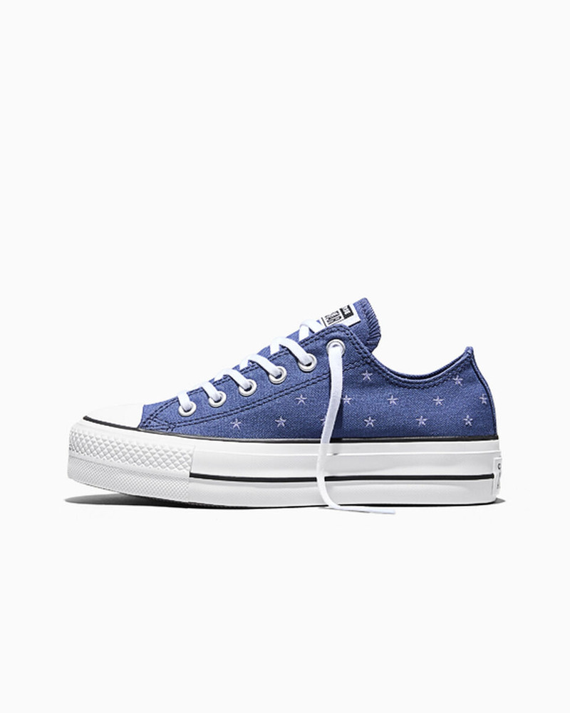 Converse Chuck Taylor All Star Lift Platform Embroidered Stars outlook