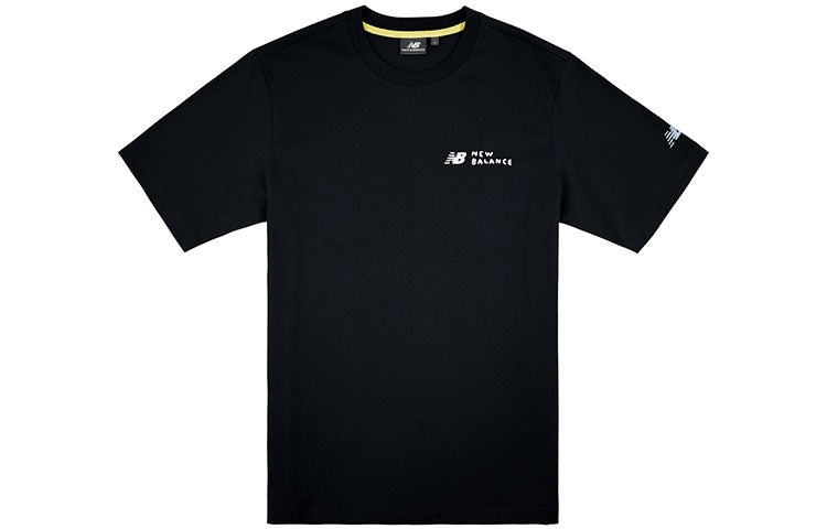 New Balance Men's New Balance x ZERO PER ZERO Crossover Limited Cartoon Character Short Sleeve Black - 2