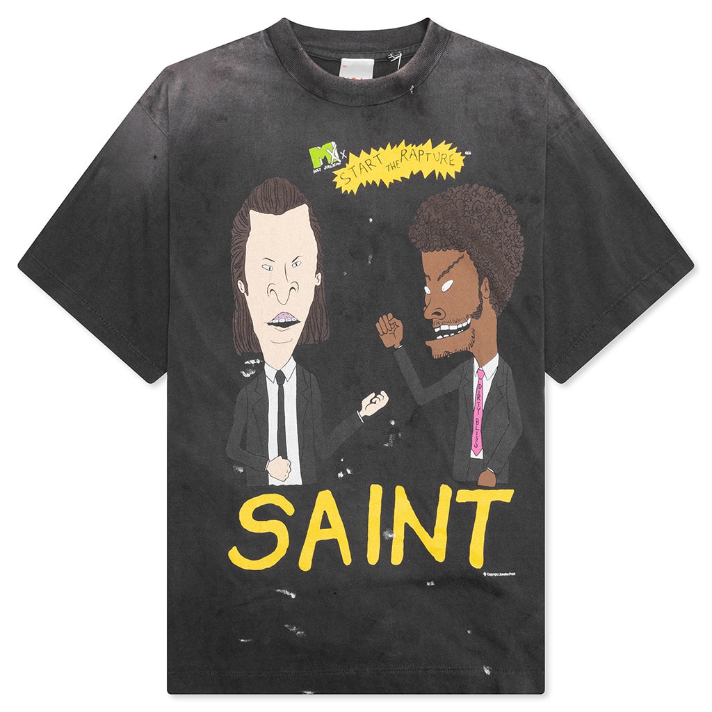 RAPTURE S/S TEE - BLACK - 1