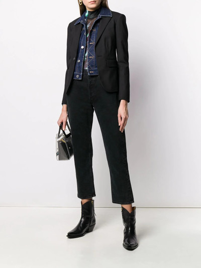 DSQUARED2 double-layered denim jacket blazer  outlook