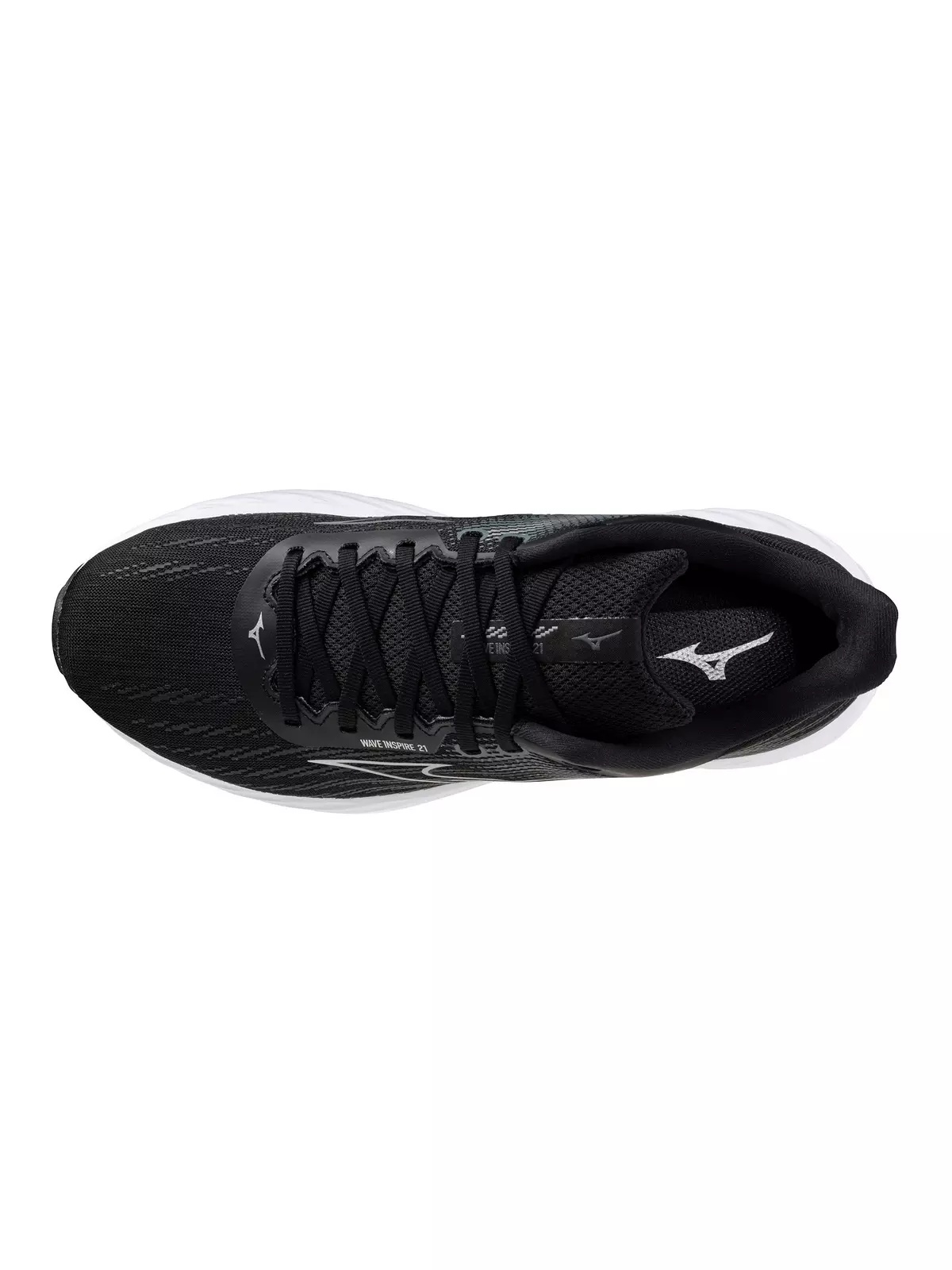 Wave Inspire 21 "Black/Silver" Men's Running Shoe - 6
