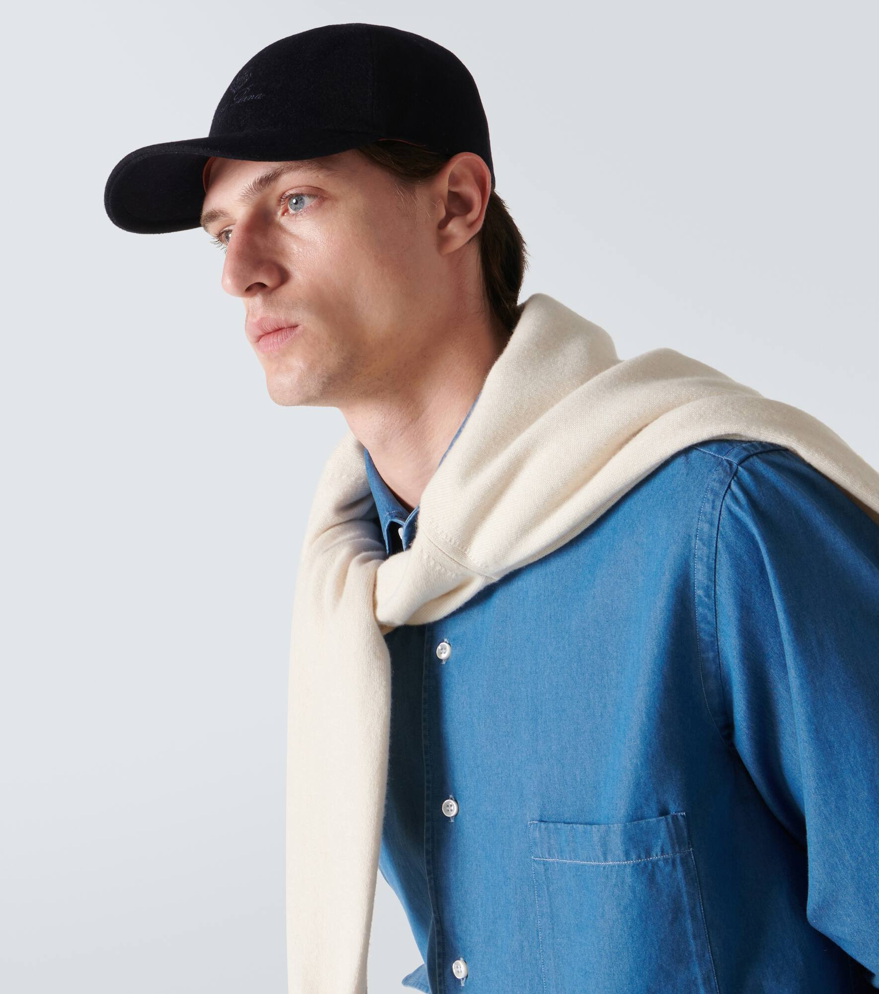Cashmere baseball cap - 3