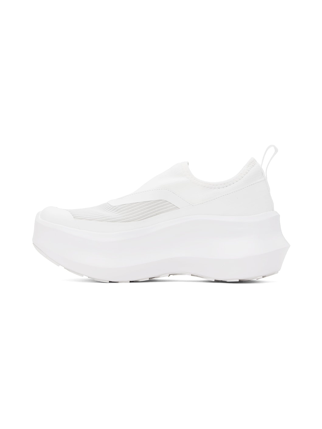 White Salomon Edition Slip-On Platform Sneakers - 3