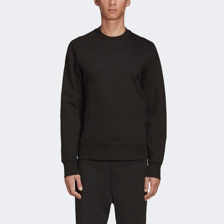 Men's Y-3 SS21 Logo Printing Round Neck Black FN3371 - 3