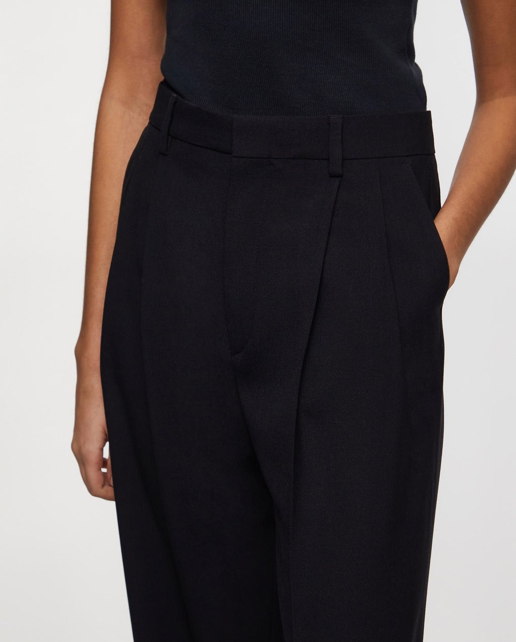 Pants Darcey Wool Black - 5