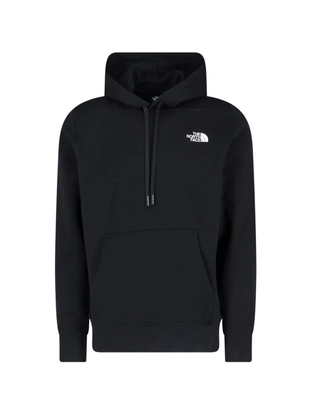 logo-embroidered hoodie - 1