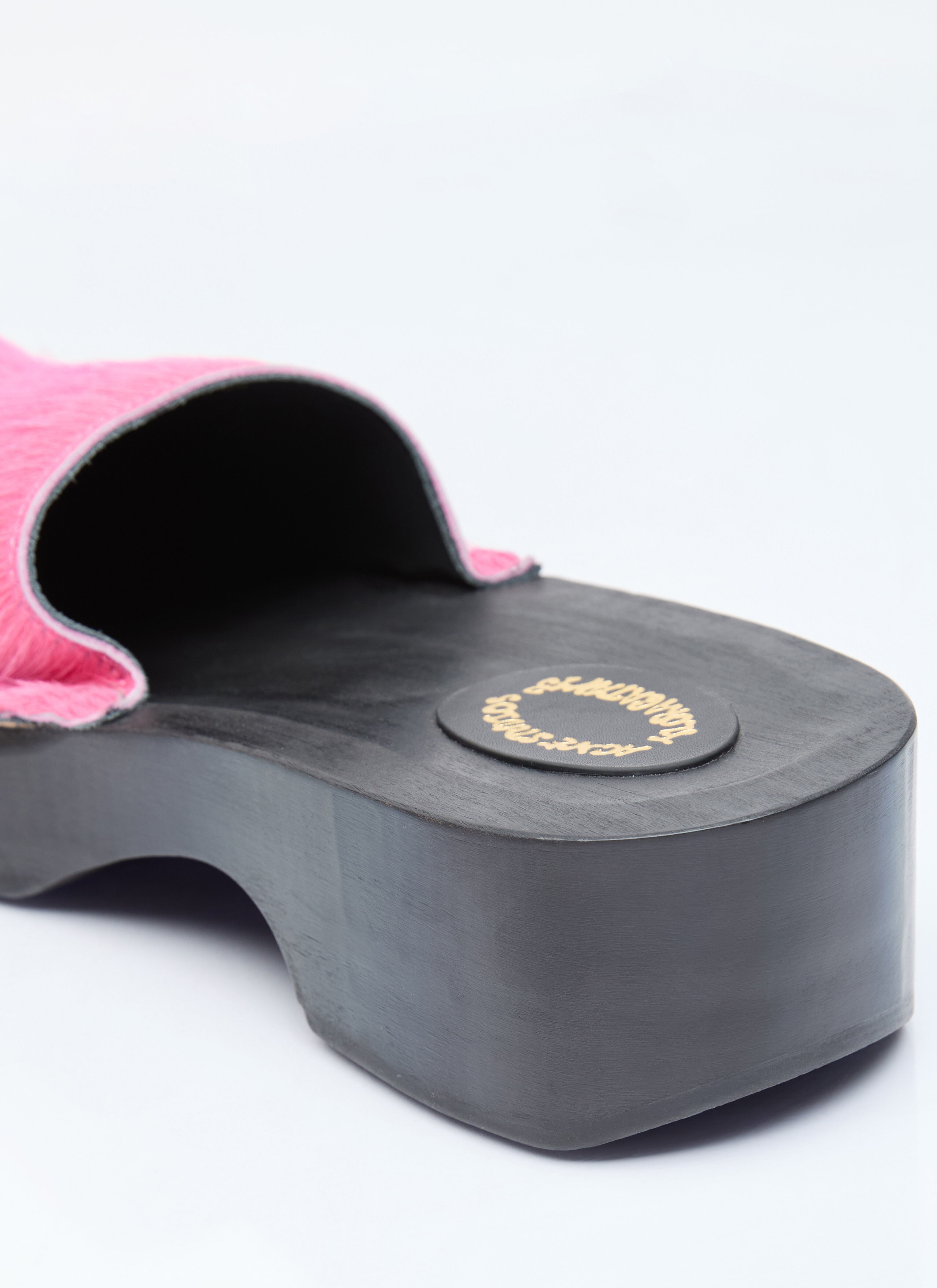 Hairy Wood Clogs - 6